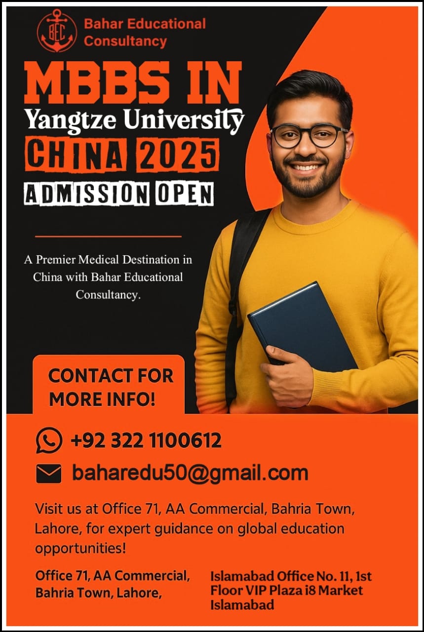 MBBS in Yangtze University China – 2025 Admissions