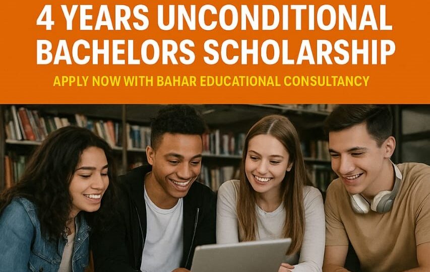 4 Years Unconditional Bachelor’s Scholarship in China