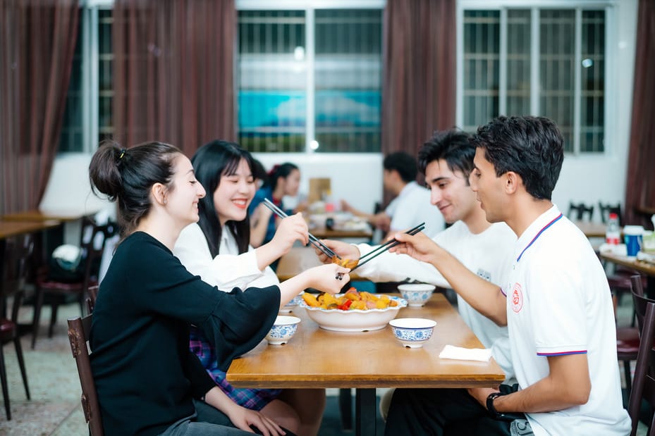 Student Hostel Life and Campus Environment at Changsha