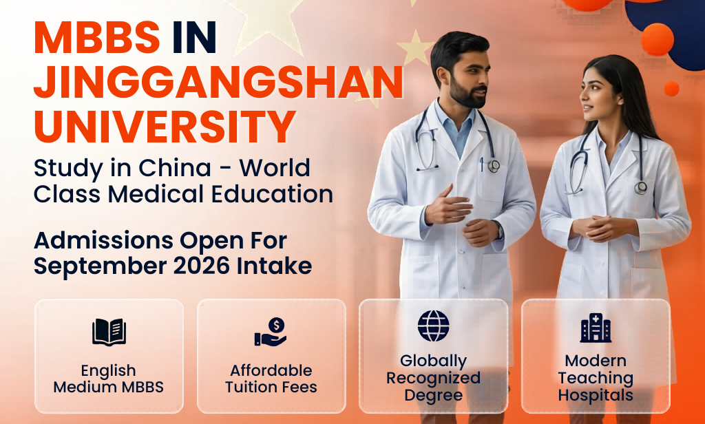 Study MBBS in Jinggangshan University – Complete Guide 2026